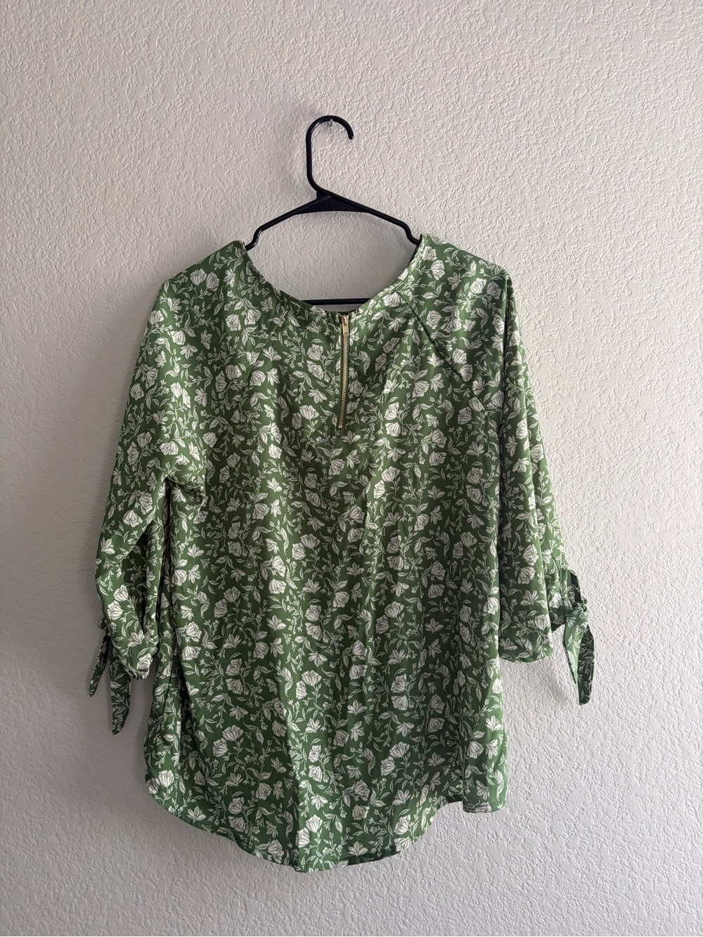 Papermoon Green Floral Boatneck Blouse - Picture 4 of 4